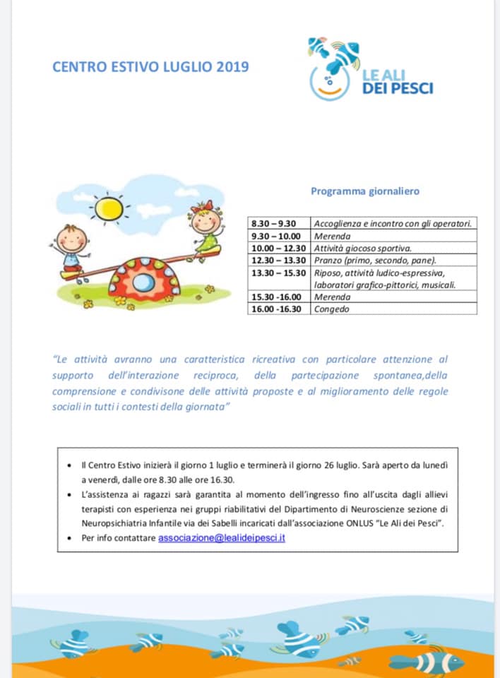 centro estivo onlus